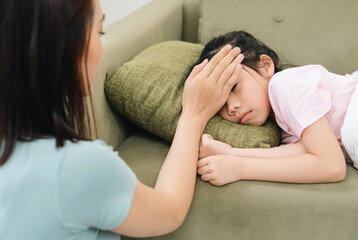 Image of Asian child at home