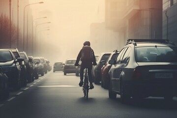 bicycle in the city