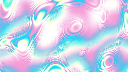 Leinwandbilder - Seamless abstract wavy background for loop playback. 4k video. Moving liquid surface.