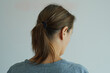 © evafesenuk - rear view of a mature pensive woman, feel lonely, depressed