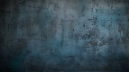 Wall Mural - Dark Grey Blue Grunge Concrete Texture Background