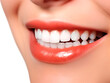 Sorriso Deslumbrante e Saúde Bucal Impecável - Dentes Perfeitos com Higiene Exemplar e Cuidados Dentários Especializados para uma Vida Plena e Feliz em Imagem Inspiradora, criada por IA generativa
