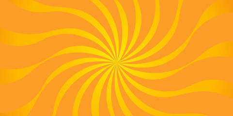  Abstract background with rays. Yellow and orange sun rays sunburst pattern background. abstract comic colorful vintage background. yellow pop art cartoon style, sunlight, sunburst background.