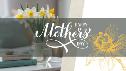 Wall Mural - Image for concept of Happy Mothers day