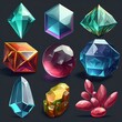 © sevector - magic game crystal gem ai generated