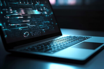 Software web development programming concept. generative ai