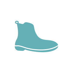 Wall Mural - Icon shoe logo concept vector sneaker template