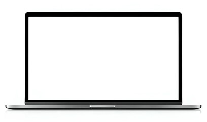 laptop isolated on white background