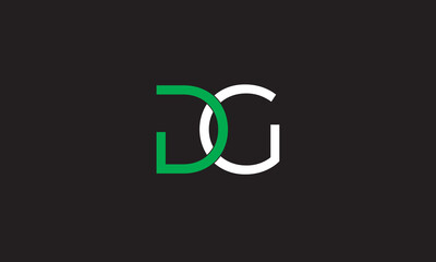 DG, GD , D, G, Abstract Letters Logo Monogram