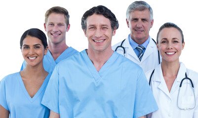 Sticker - Portrait of confident doctors and surgeons