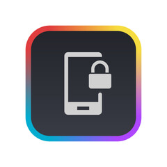 Sticker - Locked Mobile - Pictogram (icon) 