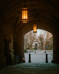 Sticker - Arch at East Pyne Hall, Princeton University, Princeton, New Jersey