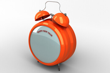 Wall Mural - Illustrative image of a alarm clock