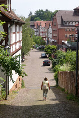 Canvas Print - Altstadt in Frankenberg (Eder)