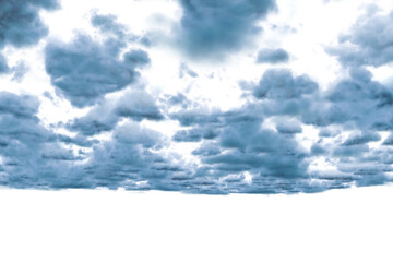 Wall Mural - View of cloudy sky