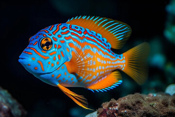 fish in aquarium