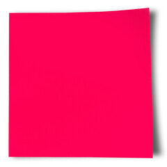 Sticker - Pink adhesive note