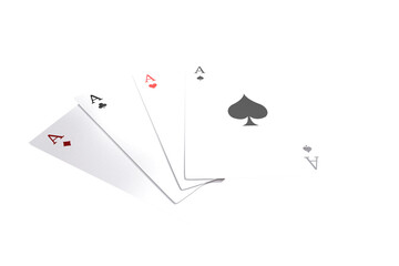 Sticker - Illustration of playing cards