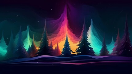 Christmas tree background header wallpaper