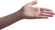 Cropped hand of woman gesturing