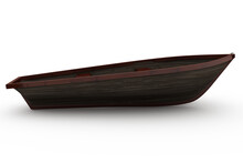 Brown Wooden Boat