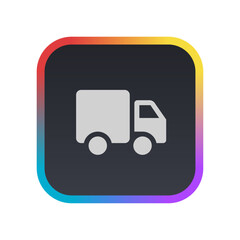 Sticker - Truck - Pictogram (icon) 