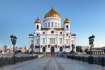 Canvas Print - Cathedral of Christ the Savior, Moscow, Russia