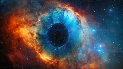 Wall Mural - beautiful nebula in deep space