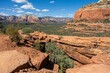 Scenic view of the famous Red Rock Country in Sedona captured on a sunny day