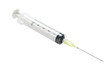 New Plastic Syringe Isolated