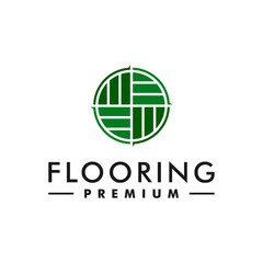 Poster - Flooring logo icon parquet vector illustration design vector