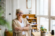 © pikselstock - Portrait of smiling senior businesswoman in an office