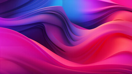 Abstract curvy texture for background, banner or wallpaper. Red, violet and blue colors.