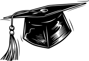 Sticker - graduation vector