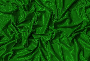 Silk Fabric Background, Abstract Flowing Waving Textile.