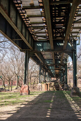 Canvas Print - Under the railway 