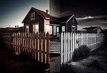 Fence Houses: Dividing Skin. Generative AI