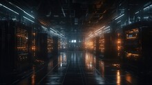 Revolutionizing Infrastructure: AI-Powered Data Center With Futuristic HUID Interfaces Driving Cutting-Edge Construction And Transportation Technology, Generative AI