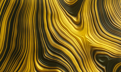Wall Mural - Abstract gold and black background.