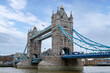 © hasan - Beautiful view of Tower Bridge with thames river in London, England, UK