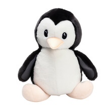Penguin Plushie: Front View Of A Charming Companion. Generative AI