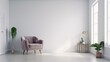 © RocknRoller Studios - Modern Living Room. Stylish Interior Design Background. Generative AI.