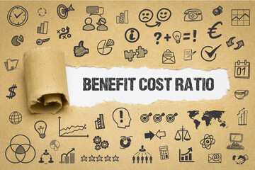 Wall Mural - Benefit Cost Ratio	