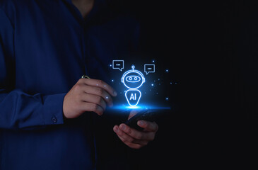 online network information robot applications and global connectivity ai artificial intelligence inn
