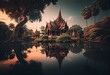 © Isabella - Beautiful Thailand travel concept. Generative AI