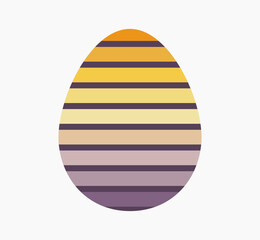 Wall Mural - Easter egg striped decoration pattern.