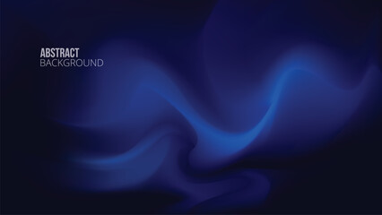 Wall Mural - Luxurious and elegant blue abstract background