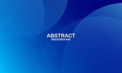 Wall Mural - Blue abstract background. Vector illustration