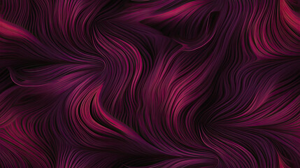 Wall Mural - seamless pattern with purple swirls - by generative ai	
