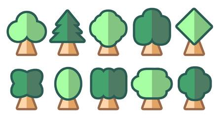 set of trees